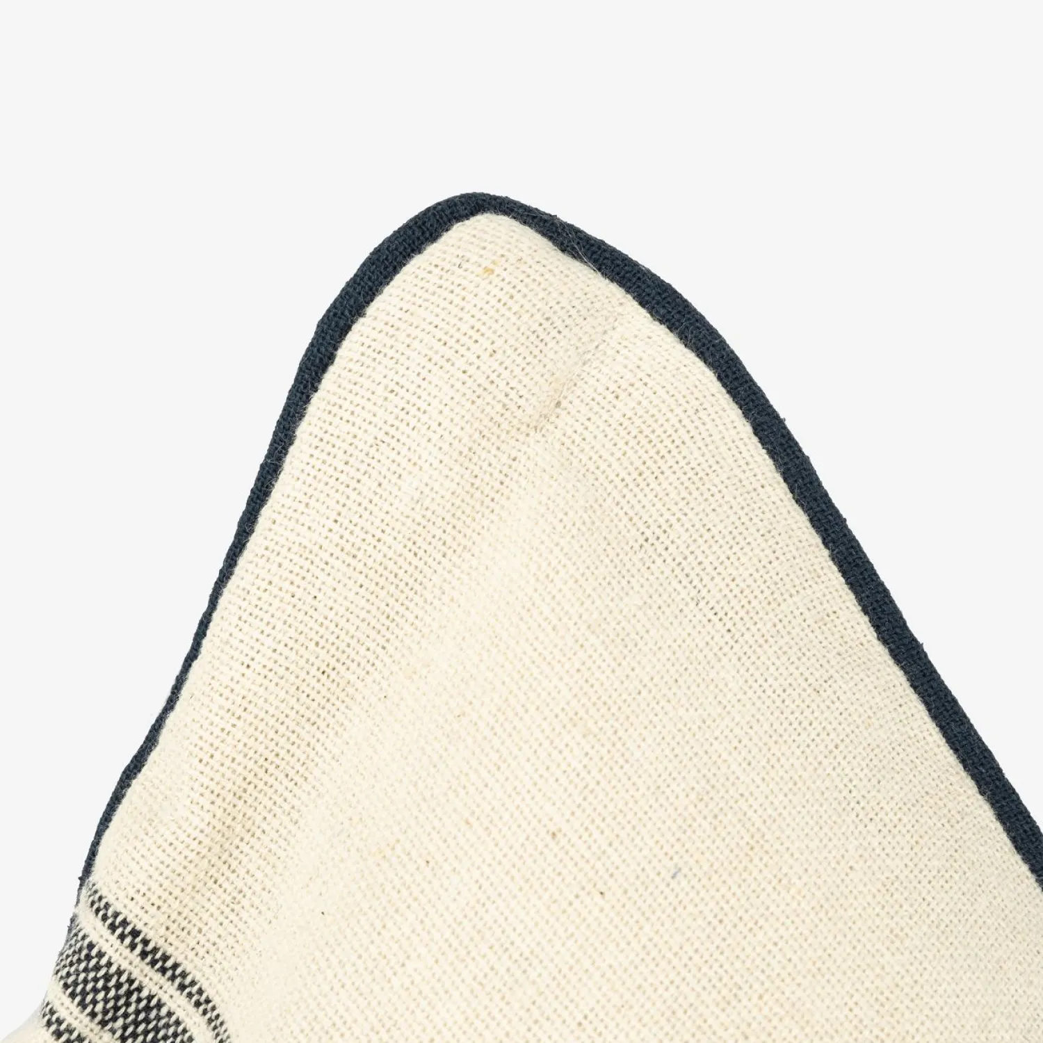 Casa Viva Funda de cojín de algodón con rayas azules Niza 30x45cm Discount