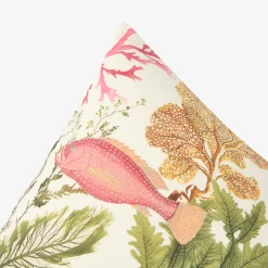 Casa Viva Funda de cojín de algodón cuadrada Coralia 45x45cm Best