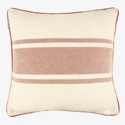 Casa Viva Funda de cojín de algodón rayas cobre Niza 45x45cm Best