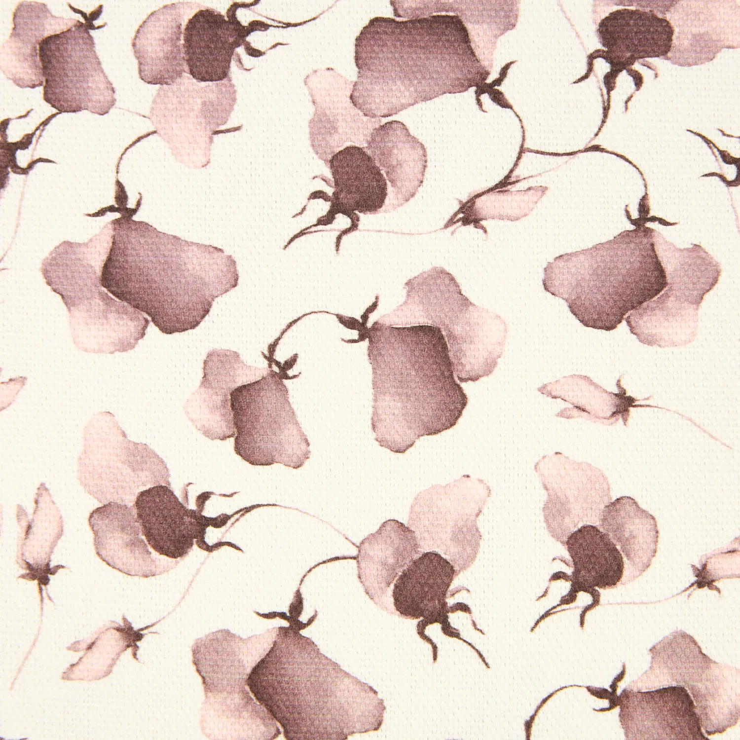 Casa Viva Funda de cojín de algodón rosa Amapola 45x45cm Clearance