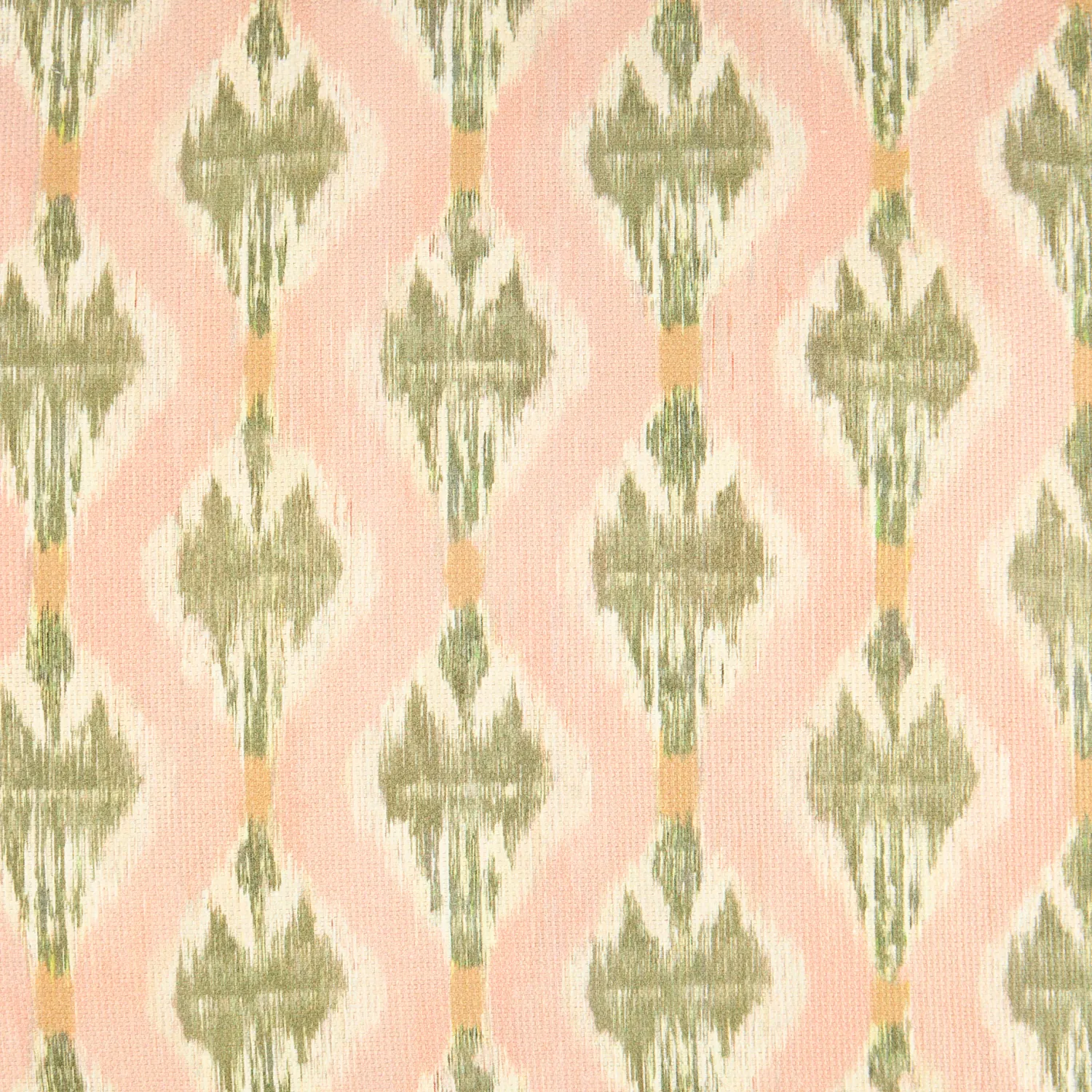 Casa Viva Funda de cojín de algodón rosa claro Ikat 45x45cm Discount