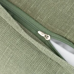 Casa Viva Funda de cojín de algodón verde Frida 45x45cm New