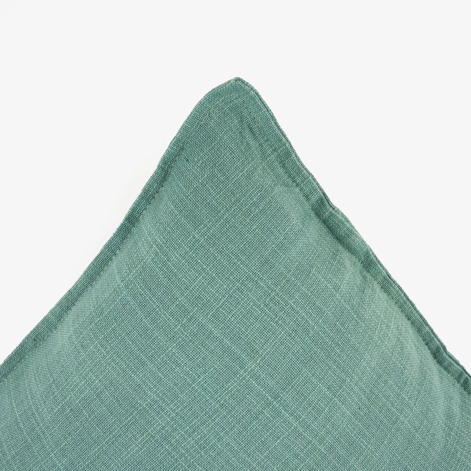 Casa Viva Funda de cojín de algodón verde Frida 45x45cm Clearance