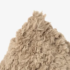 Casa Viva Funda de cojín de pelo beige 45x45cm Hot