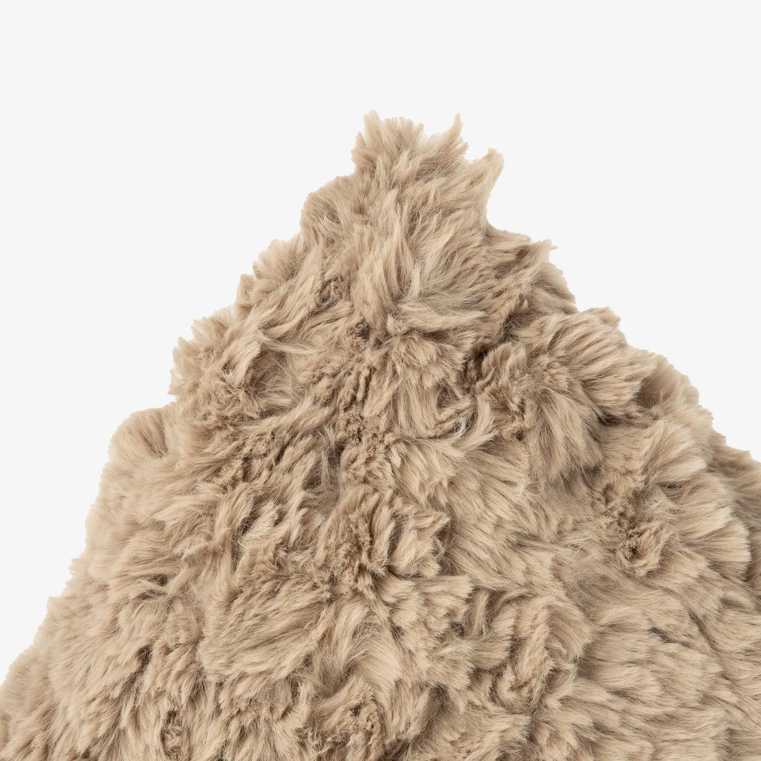 Casa Viva Funda de cojín de pelo beige 45x45cm Hot