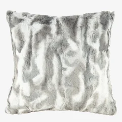 Casa Viva Funda de cojín de pelo gris 45x45cm New