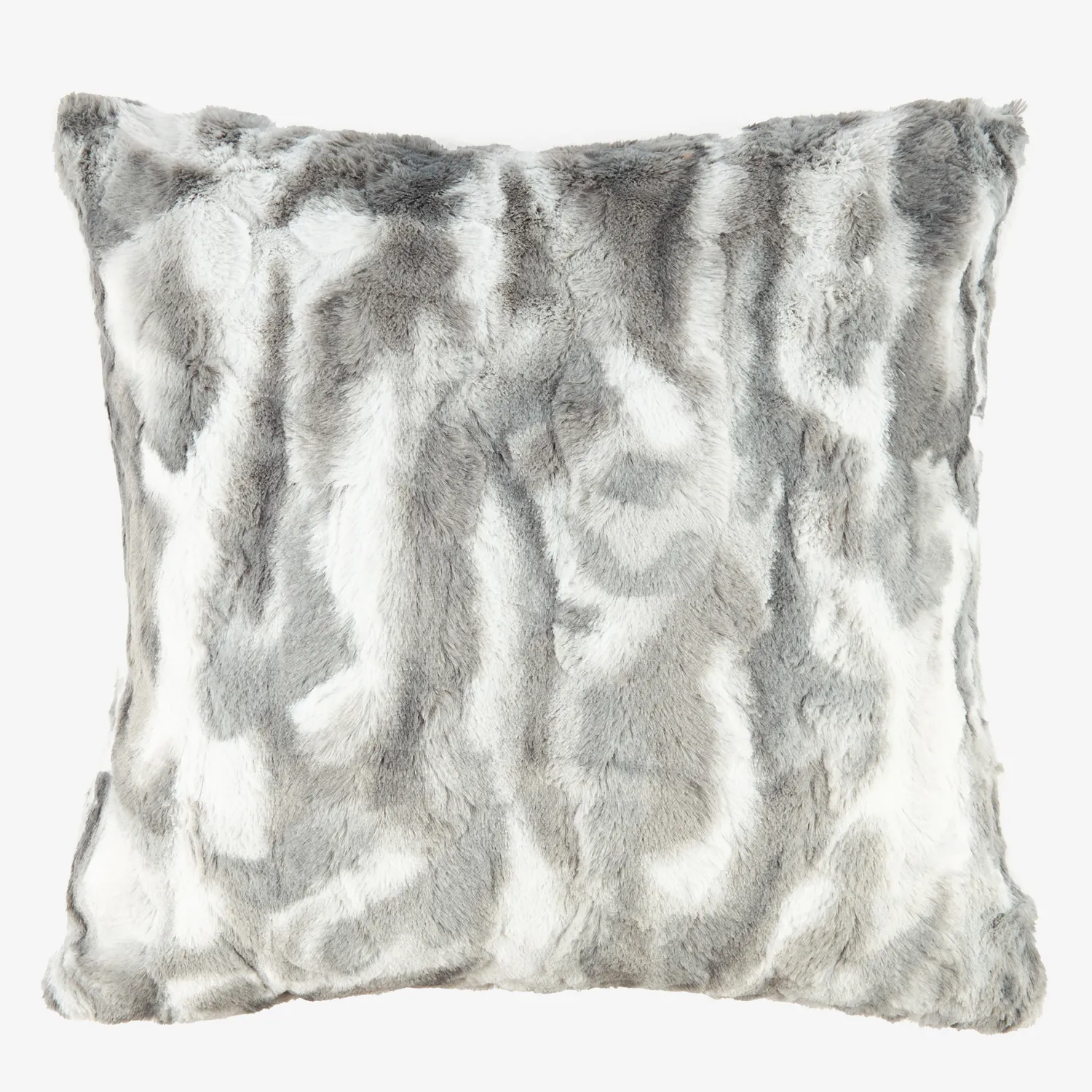 Casa Viva Funda de cojín de pelo gris 45x45cm New