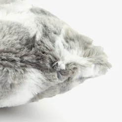 Casa Viva Funda de cojín de pelo gris 45x45cm New