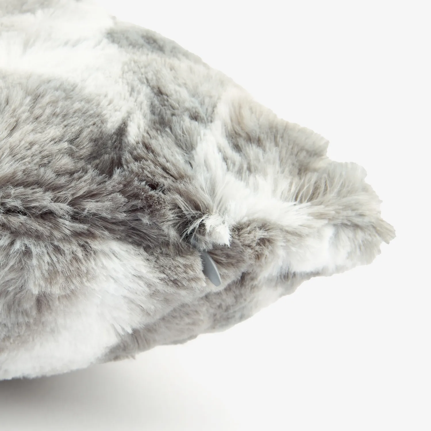 Casa Viva Funda de cojín de pelo gris 45x45cm New