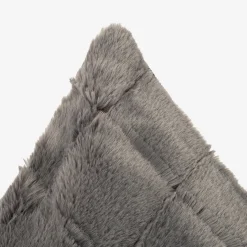 Casa Viva Funda de cojín de pelo suave gris Nuuk 45x45cm Best