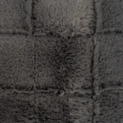 Casa Viva Funda de cojín de pelo suave gris Nuuk 45x45cm Best