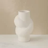 Casa Viva Jarrón de cerámica blanco Naia 20cm Online