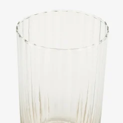 Casa Viva Jarrón de cristal transparente Brais Ø13x22cm Best