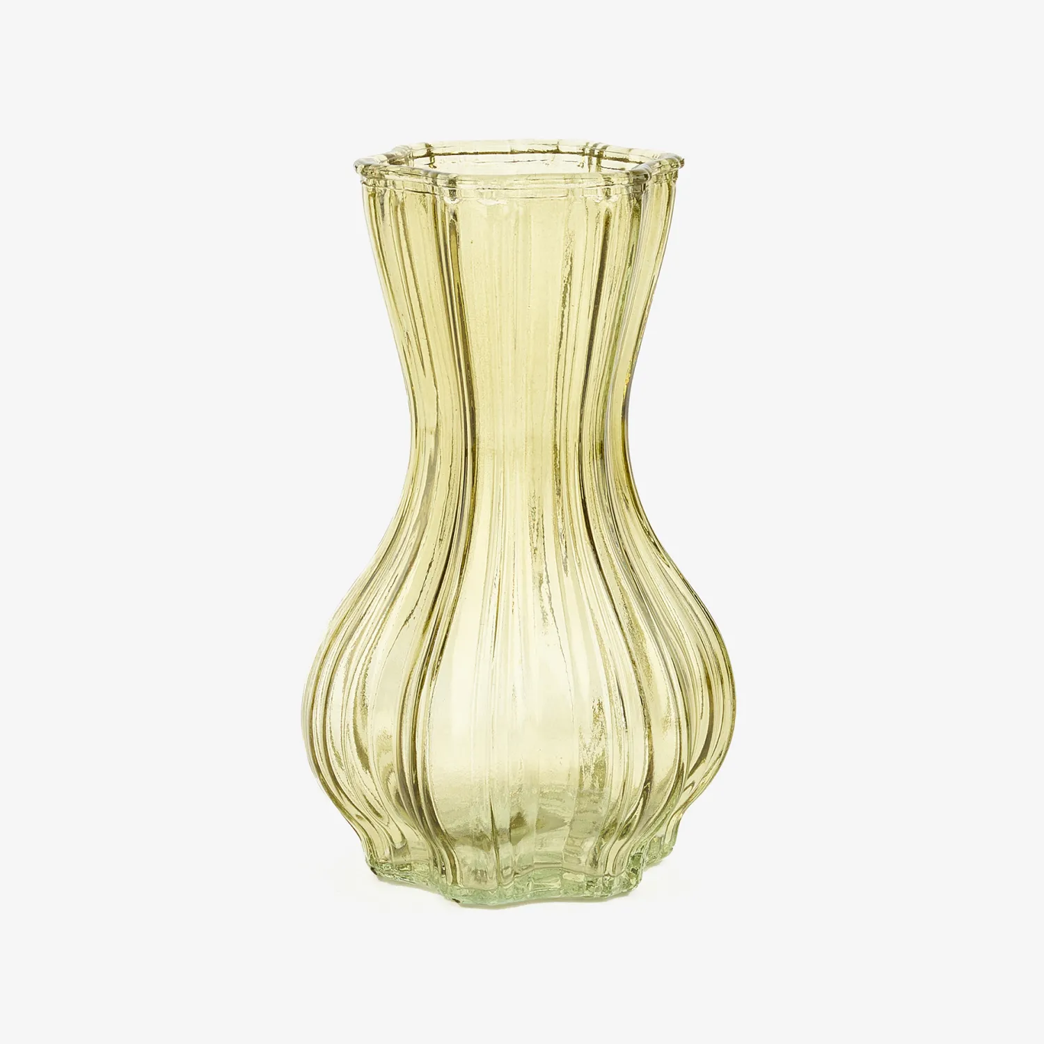 Casa Viva Jarrón de cristal verde Dalmar Ø13x20cm Online