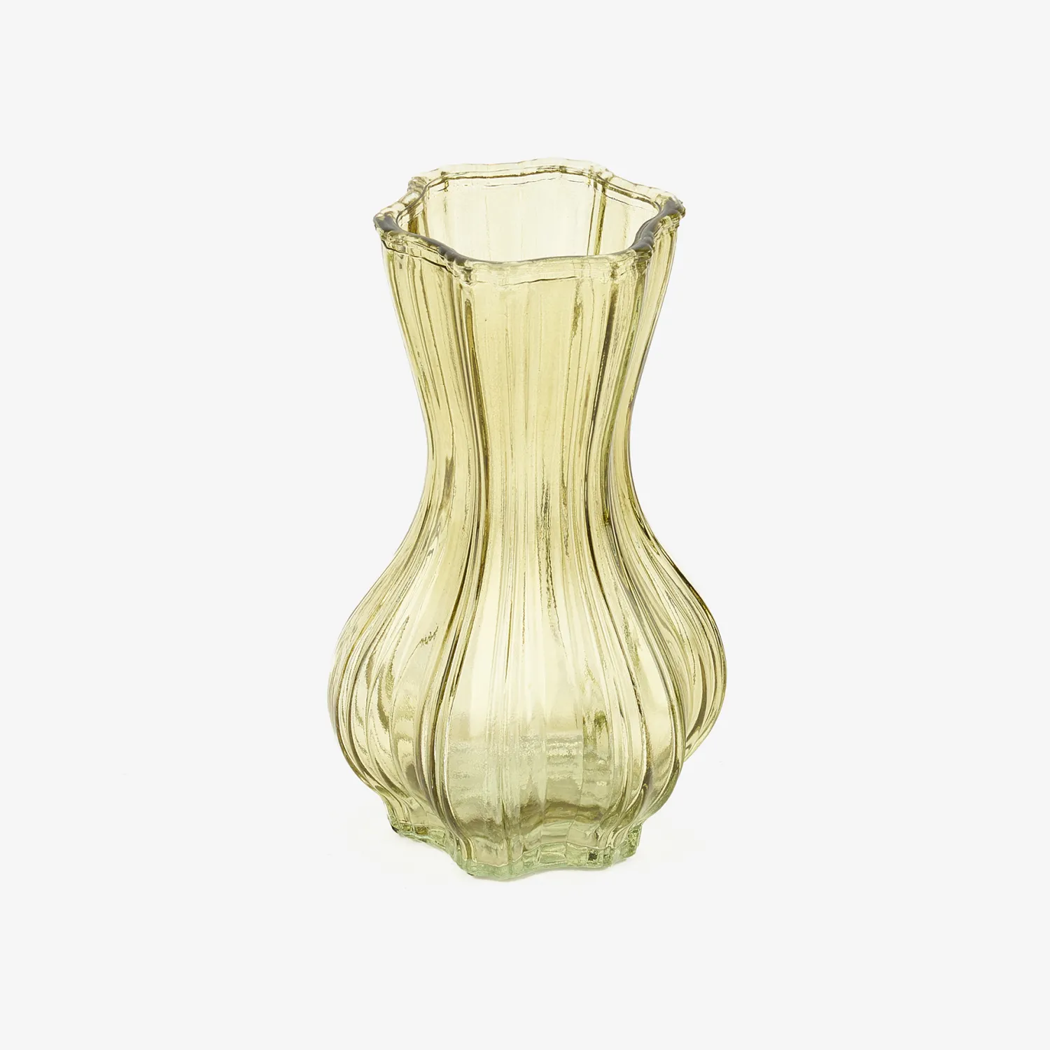 Casa Viva Jarrón de cristal verde Dalmar Ø13x20cm Online