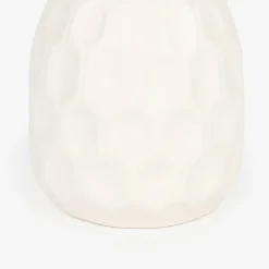 Casa Viva Jarrón de gres blanco Simón Ø9x10cm Best