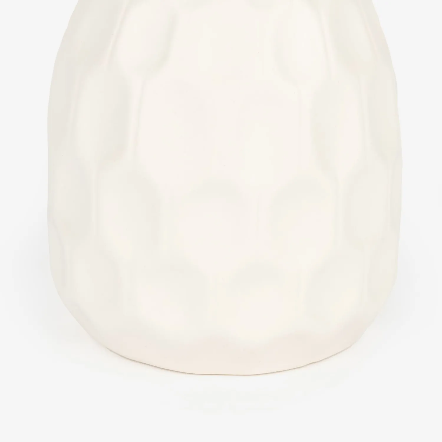 Casa Viva Jarrón de gres blanco Simón Ø9x10cm Best