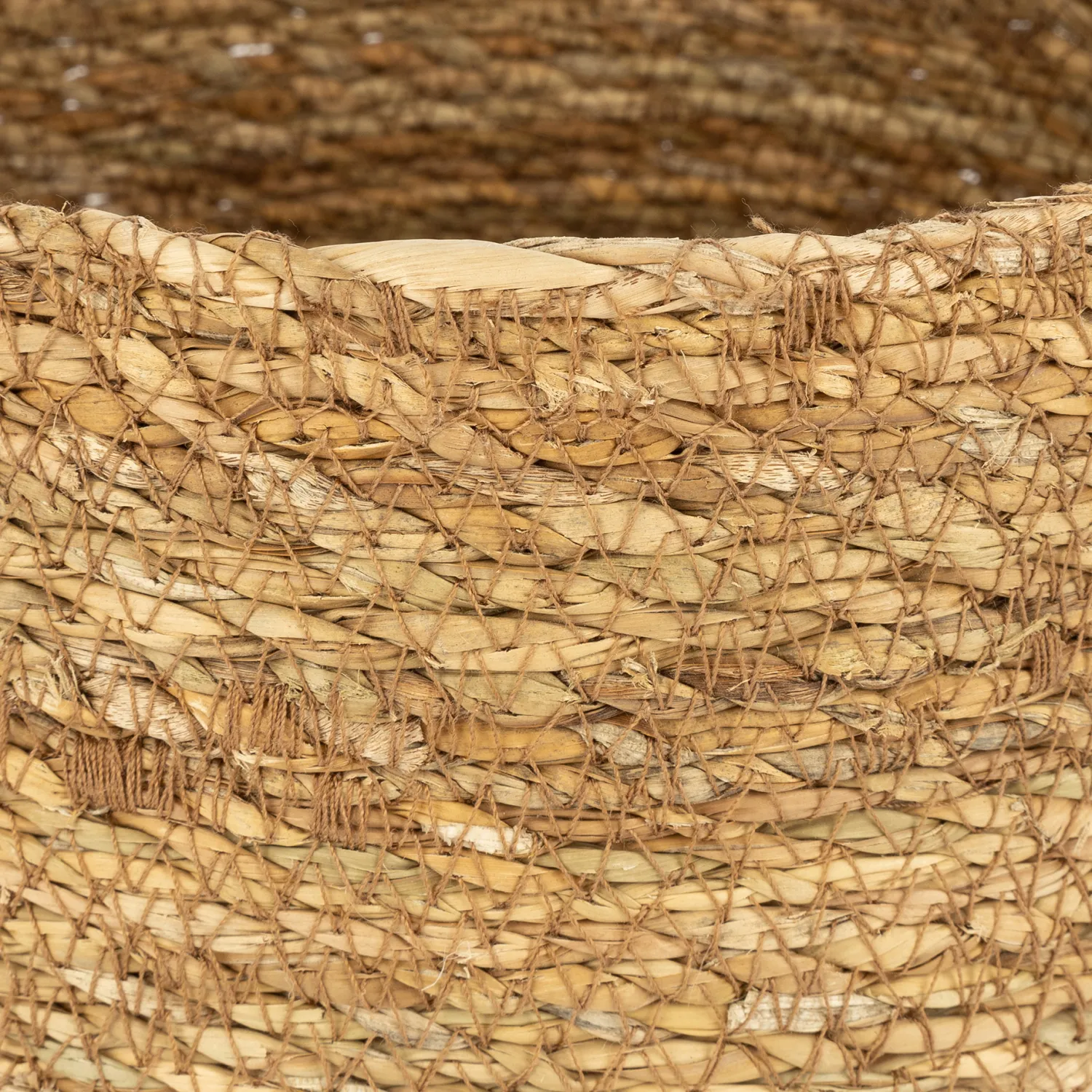 Casa Viva Macetero de fibras naturales Typha Misha Ø17x17cm Best