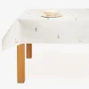 Casa Viva Mantel blanca bordado Esquiadores 150x250cm