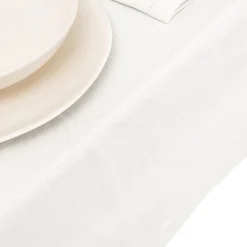 Casa Viva Mantel de algodón blanco Vainica Ø160cm Best