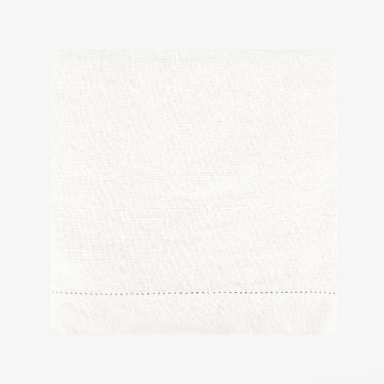 Casa Viva Mantel de algodón blanco Vainica 140x140cm Hot