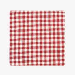 Casa Viva Mantel de algodón rojo Vichy 150x200cm Discount