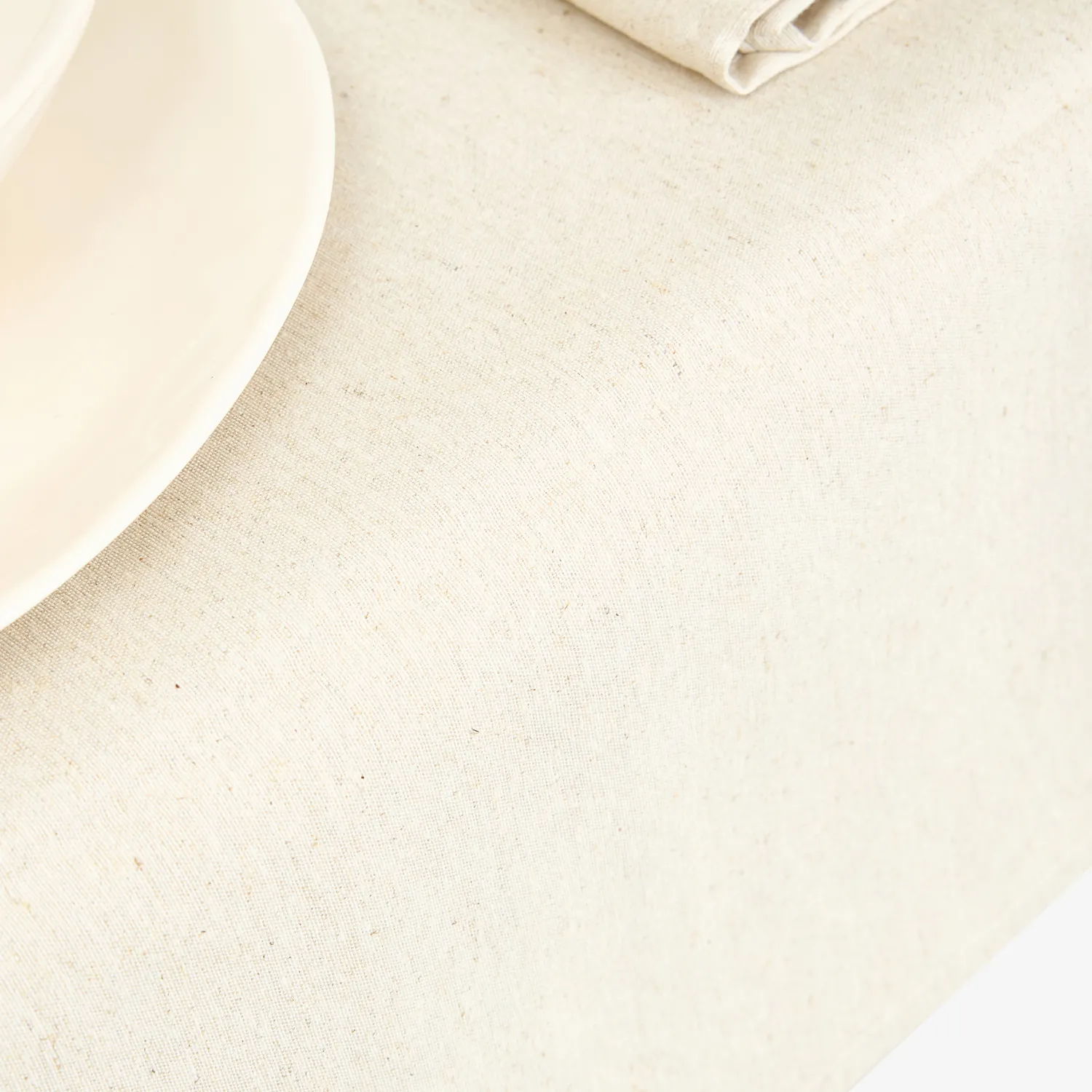 Casa Viva Mantel de lino beige Ador 140x140cm Clearance