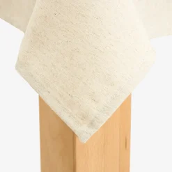 Casa Viva Mantel de lino beige Ador 140x140cm Clearance