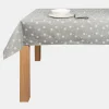 Casa Viva Mantel de Navidad gris Copos de nieve 150x250cm Discount