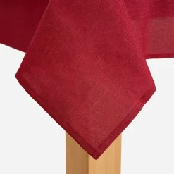 Casa Viva Mantel rojo bordado Pueblo 150x250cm Clearance