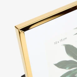 Casa Viva Marco de fotos de metal dorado 10x15cm Sale