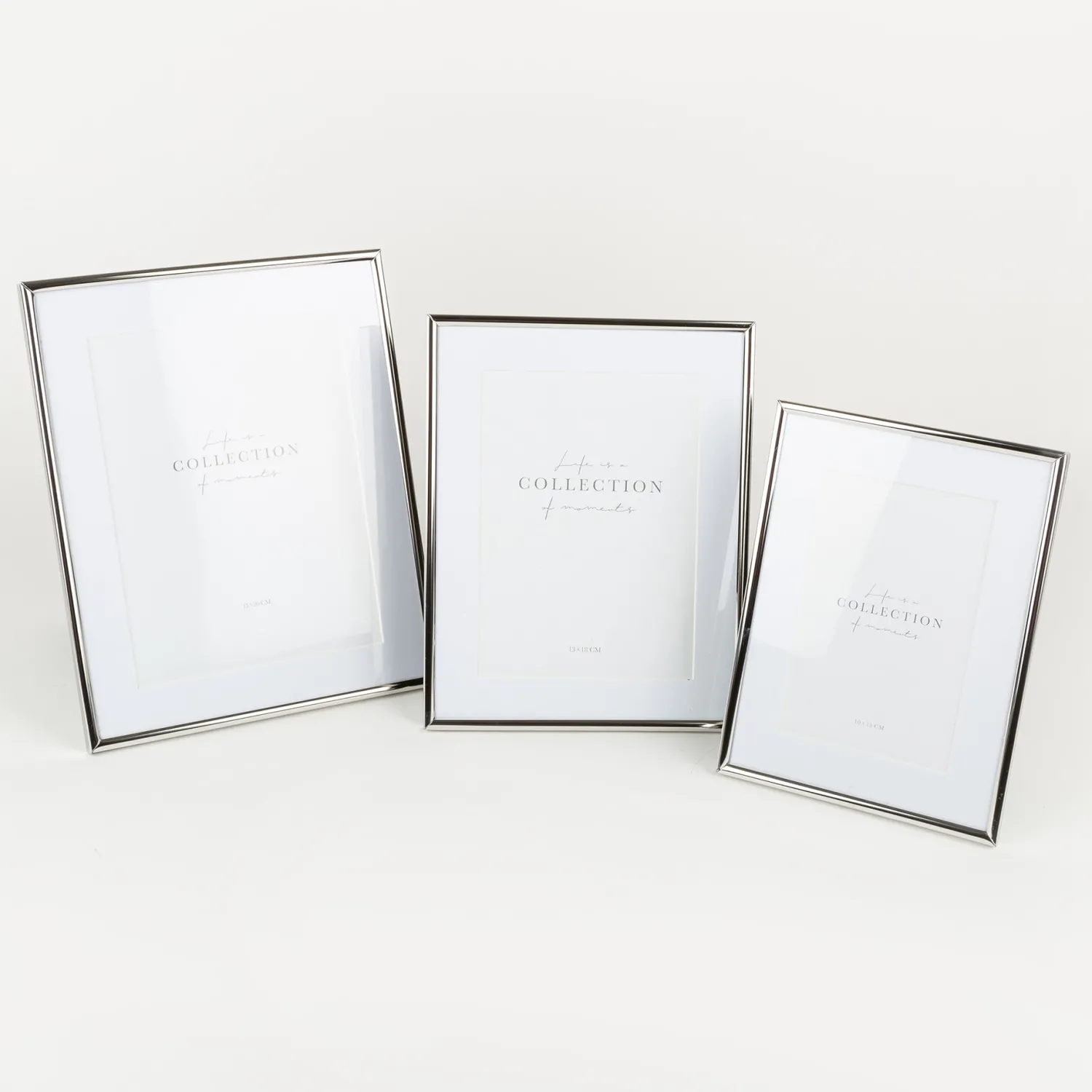 Casa Viva Marco de fotos de metal plateado Kilim 10x15cm Hot