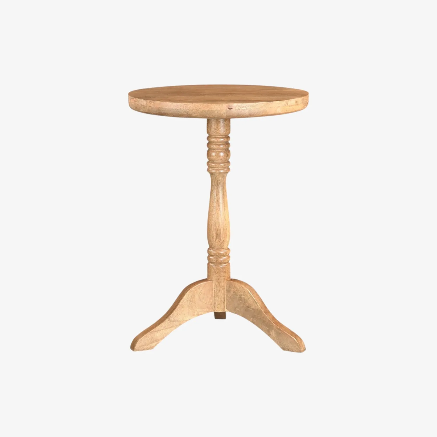 Casa Viva Mesa auxiliar de madera de mango Bogotá Ø50x70cm