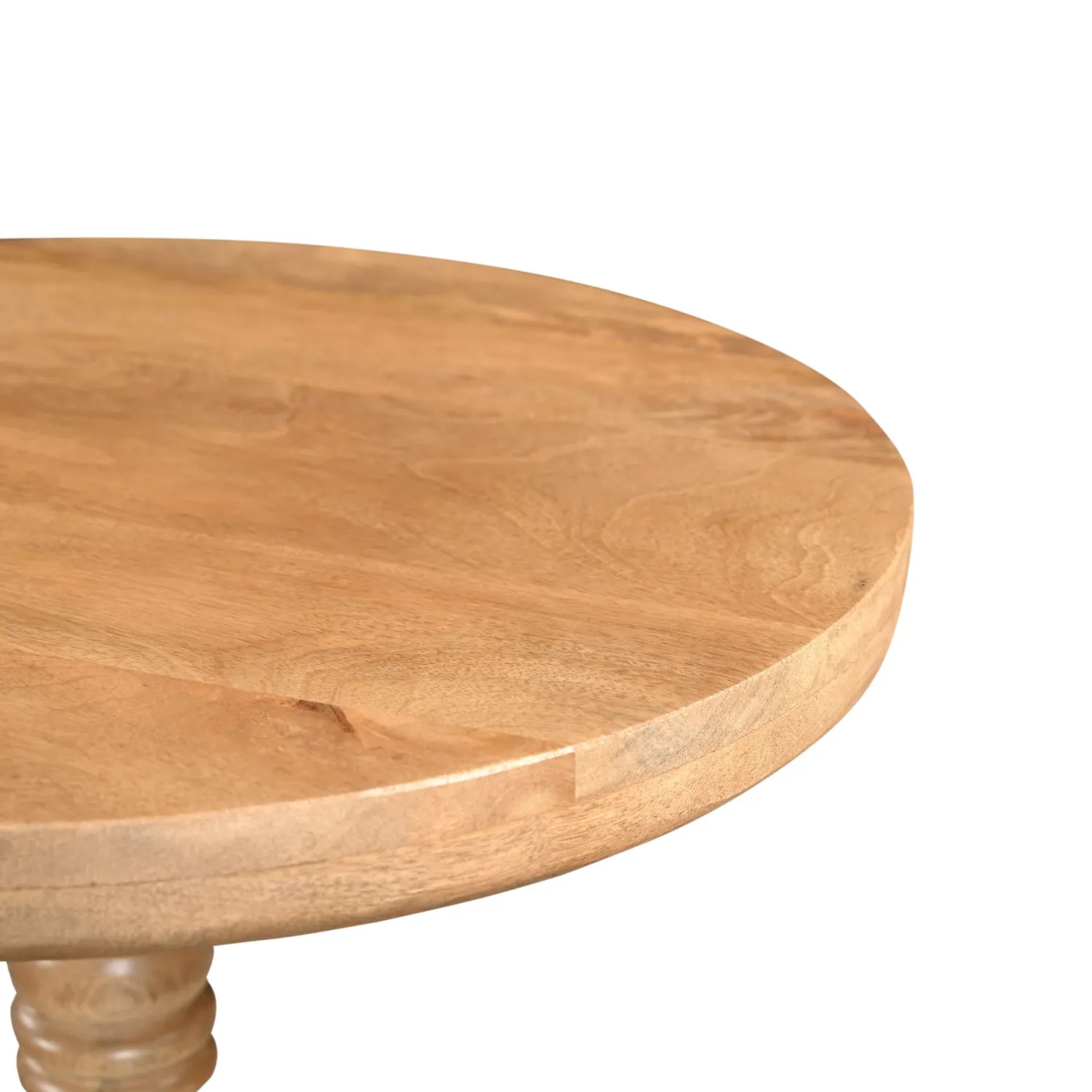 Casa Viva Mesa auxiliar de madera de mango Bogotá Ø50x70cm