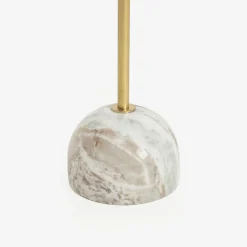 Casa Viva Mesa auxiliar de mármol beige Kern Ø35x58cm Clau&Chloe New