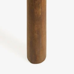 Casa Viva Mesa auxiliar de mármol y madera Houston Ø40x50cm Clau&Chloe Best