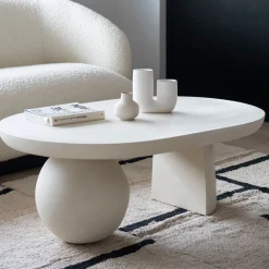 Casa Viva Mesa de centro de madera de mango Beca 107x71x38cm Clau&Chloe Best