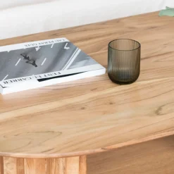 Casa Viva Mesa de centro de madera de acacia Mumbai 120x63x35cm Clau&Chloe Hot