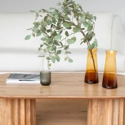 Casa Viva Mesa de centro de madera de acacia Mumbai 120x63x35cm Clau&Chloe Hot