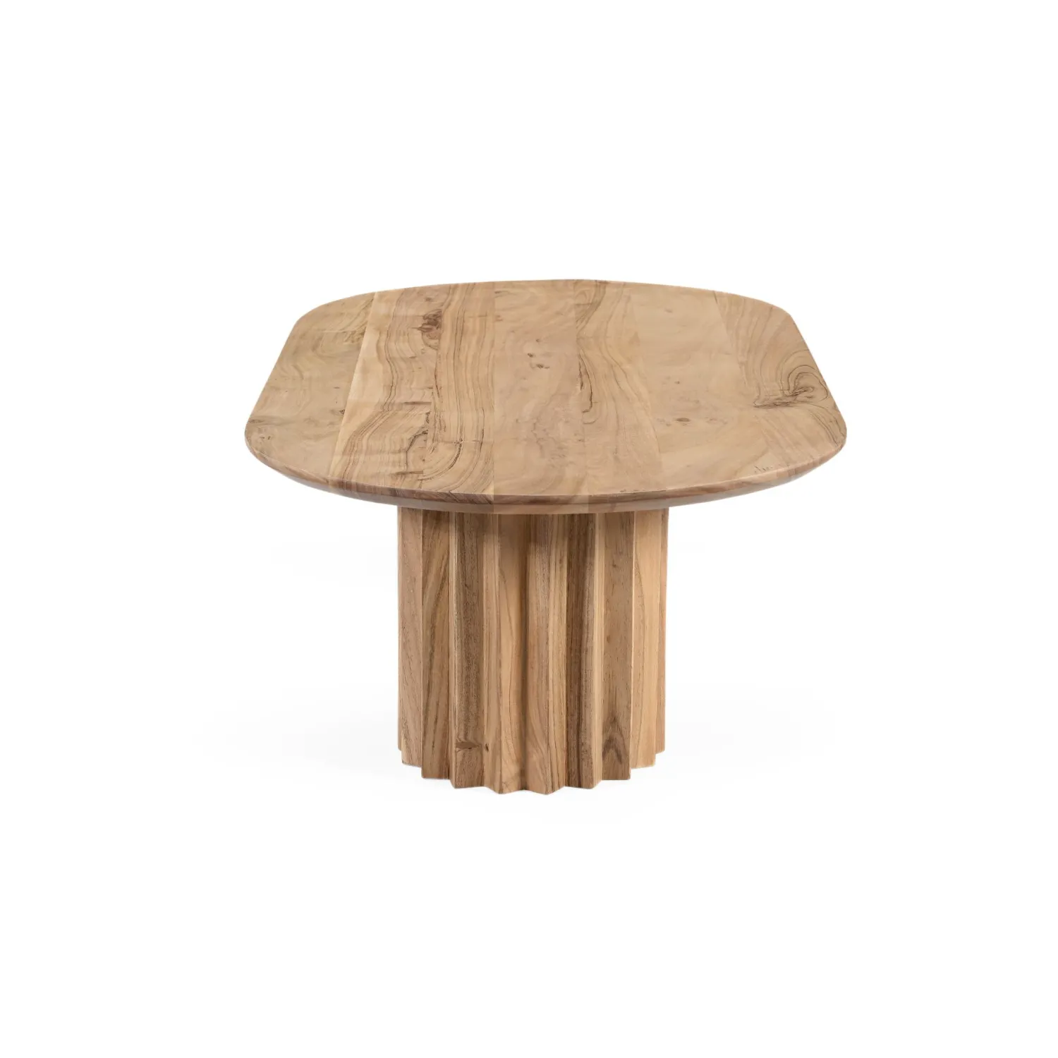 Casa Viva Mesa de centro de madera de acacia Mumbai 120x63x35cm Clau&Chloe Hot