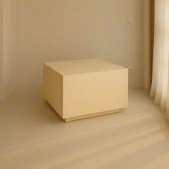 Casa Viva Mesa de centro de microcemento Kurli 80x80x40 Clau&Chloe Outlet