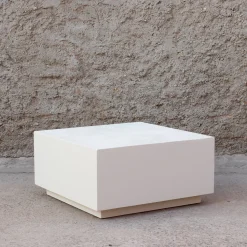 Casa Viva Mesa de centro de microcemento Kurli 80x80x40 Clau&Chloe Outlet