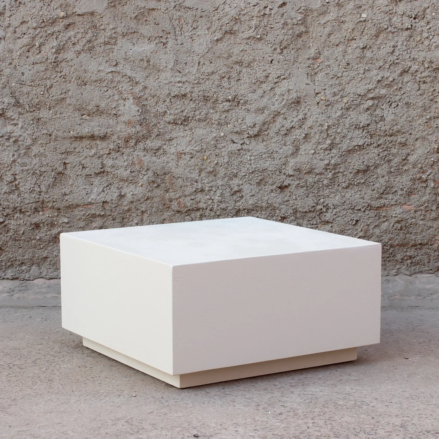 Casa Viva Mesa de centro de microcemento Kurli 80x80x40 Clau&Chloe Outlet