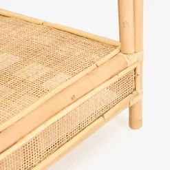 Casa Viva Mesa de centro de ratán y cristal Corvo 110x60x40cm Online