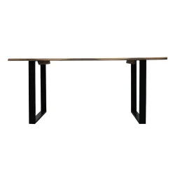 Casa Viva Mesa de comedor de madera acacia Brooklyn 180x90x77cm Outlet