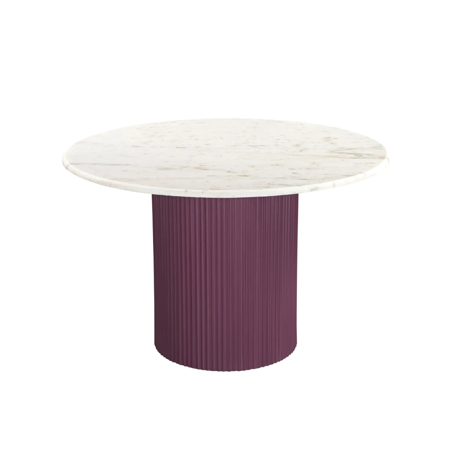 Casa Viva Mesa de comedor de madera de mango y mármol Zurich Ø120x76cm Clau&Chloe Sale