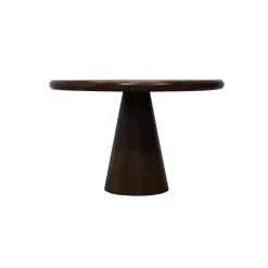 Casa Viva Mesa de comedor de madera de mango Lisboa Ø120x76cm Clau&Chloe New