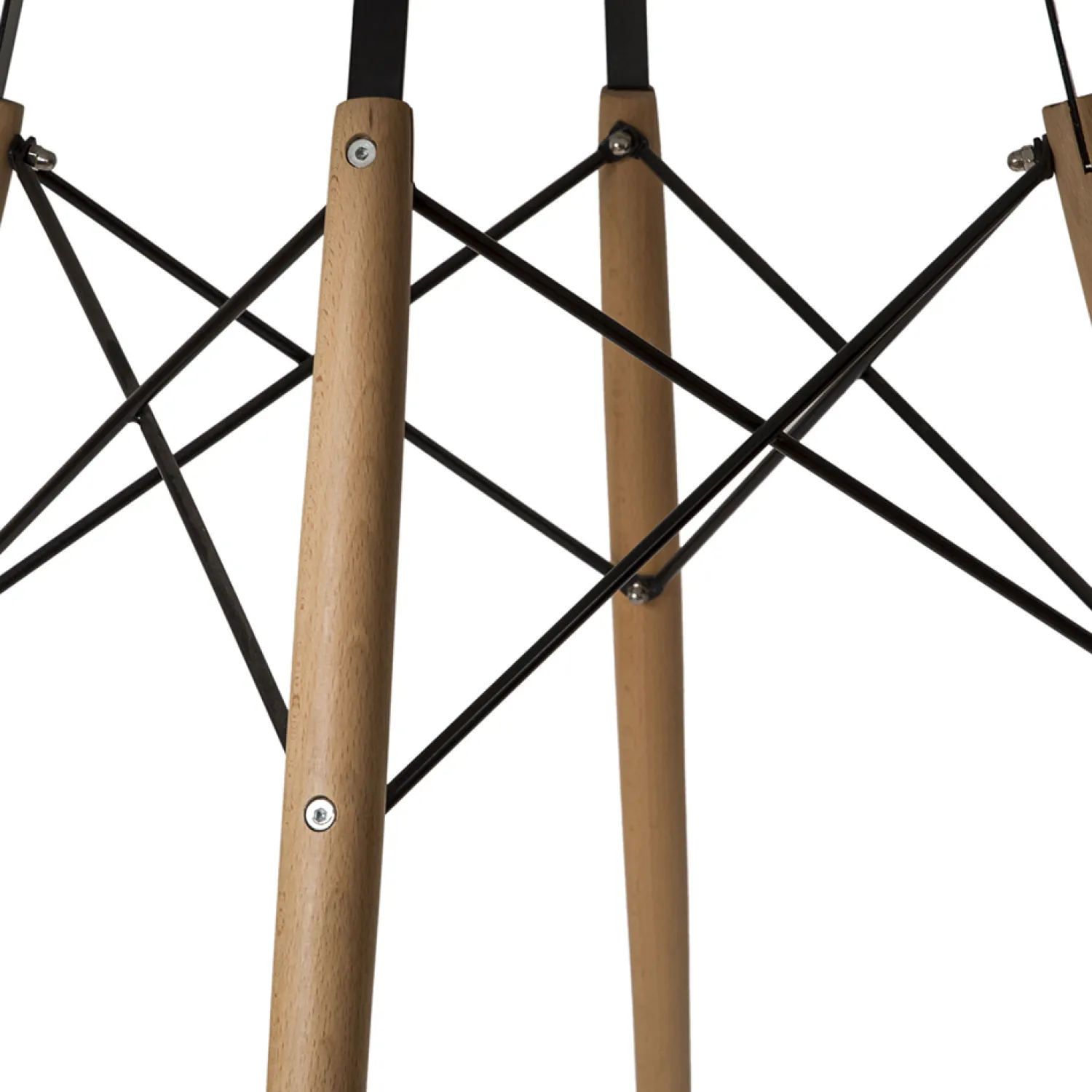 Casa Viva Mesa de comedor de madera redonda blanca Leisure Ø80x75cm Clearance