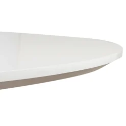 Casa Viva Mesa de comedor de madera blanca Leisure Ø100x75cm Clearance