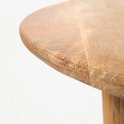 Casa Viva Mesa de comedor de madera de acacia Siba Ø120x77cm Clau&Chloe Outlet